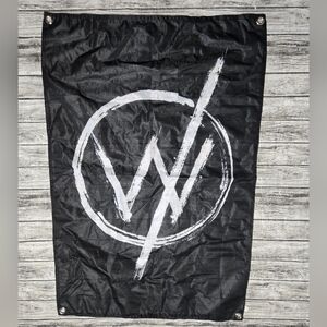 23"x34" Sleeping With Sirens Fabric Poster Tapestry Flag Excellent Condition